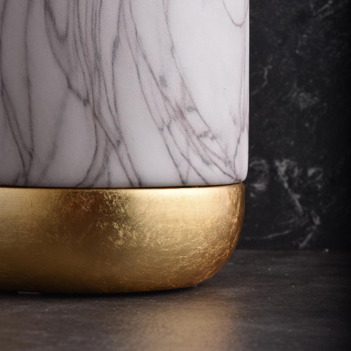 Marble Accent Décor Vase Large 3