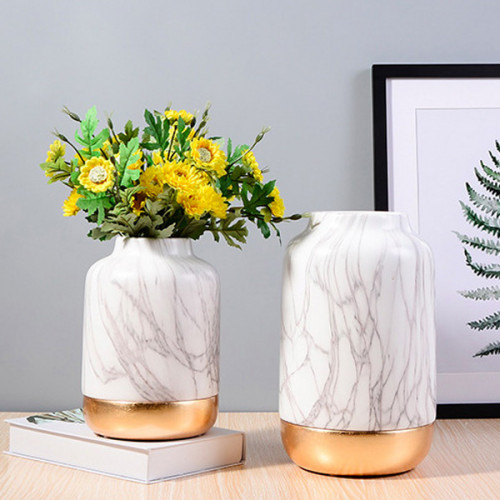 Marble Accent Décor Vase Large 4