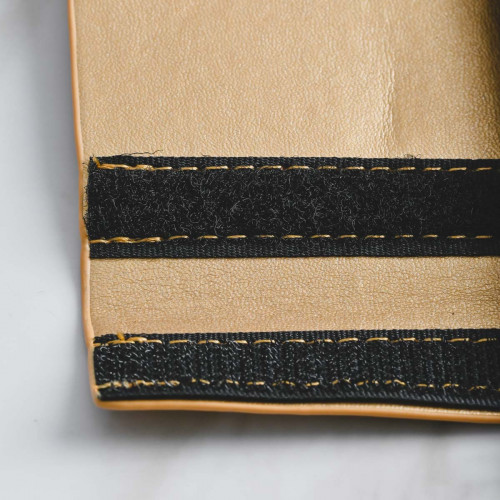 Modern Leather Magazine Rack Round Pink 4