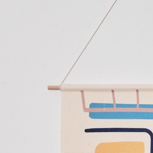 Nordic Hanging Canvas Art 50 x 70cm - Stairway 4