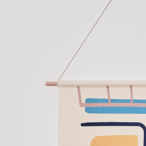 Nordic Hanging Canvas Art 50 x 70cm - Botanical 2