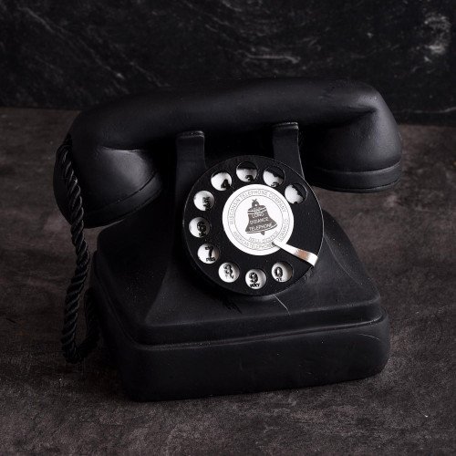 Retro Rotary Phone Decoration