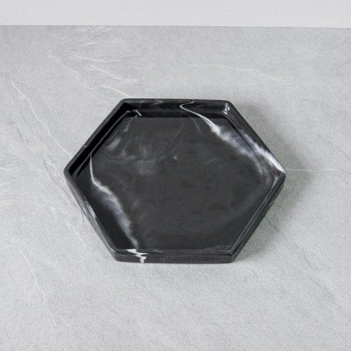 Sierra Decorative Tray Rectangular 11" - Pink 4