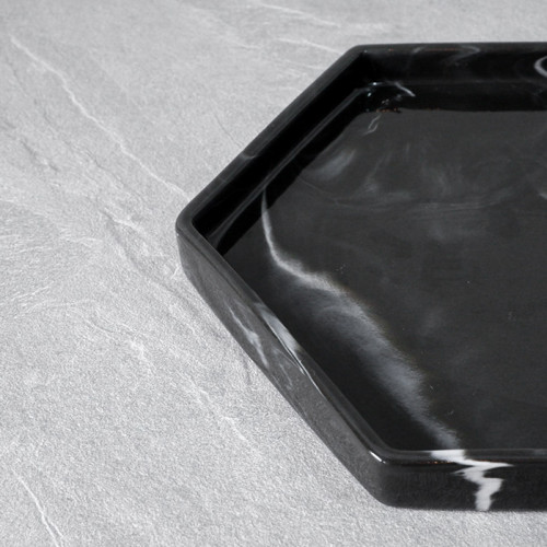 Sierra Decorative Tray Rectangular 11" - White 6