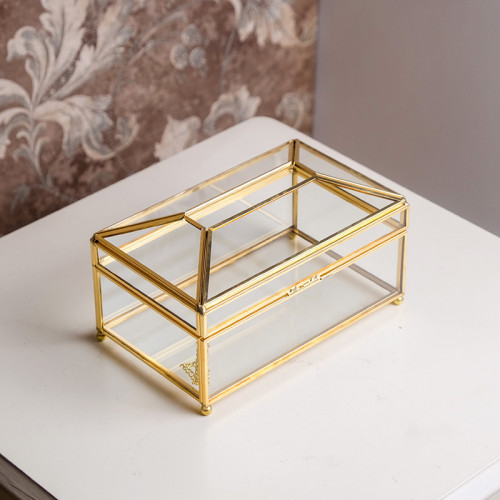 Transparent Large Tissue Box 23 x 11.8cm