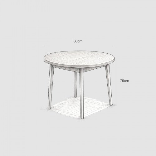 Caldera 5-Pieces Dining Set 18