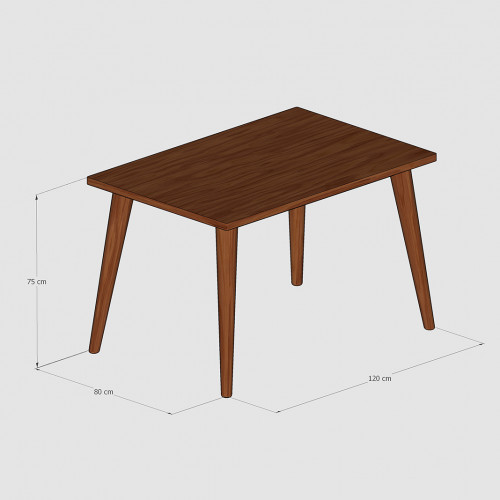 Elwood 5-Pieces Dining Set 6