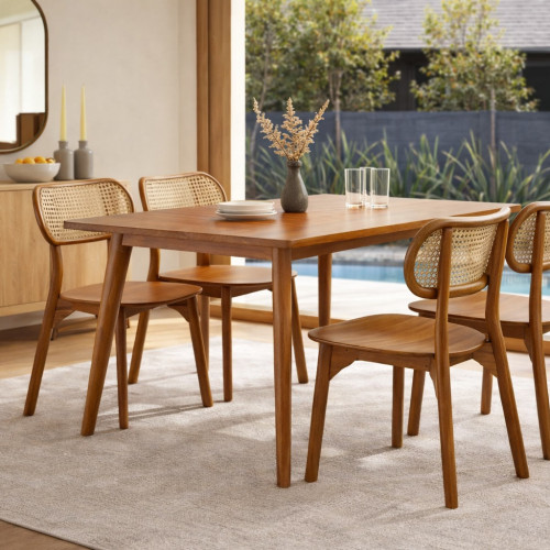 Linden 5-Pieces Dining Set 3
