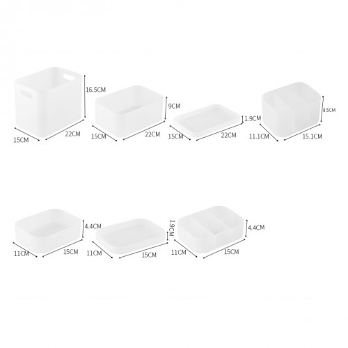 Toiletries and Cosmetics Storage Box 8
