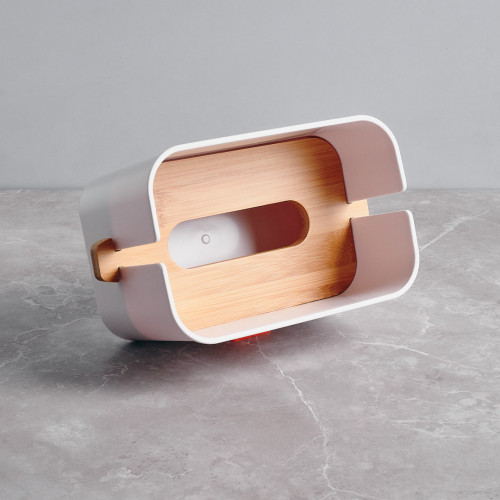 Stylish Bamboo Tissue Paper Box - 11 x 20 x 11.5cm 8