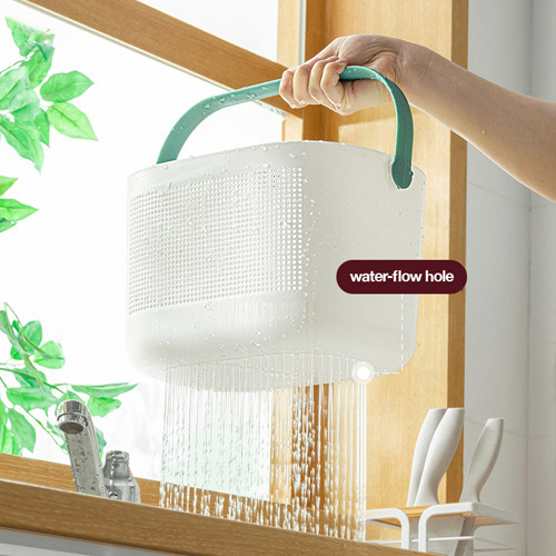 Lille Drainable Multipurpose Storage Basket Grey 4