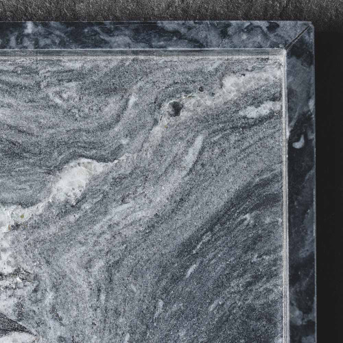 Rectangular Marble Tray Black 30cm x 20cm 4