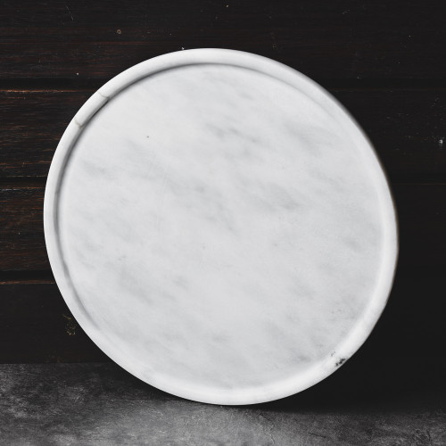 Round Marble Tray 10" 5