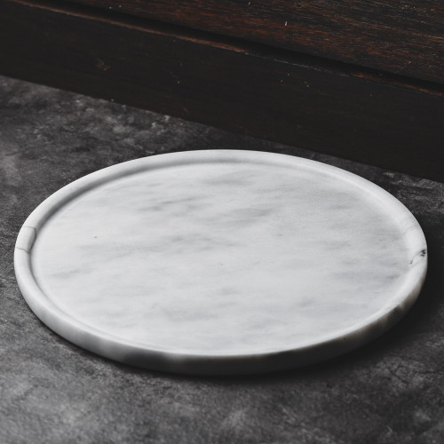 Round Marble Tray 10" 6