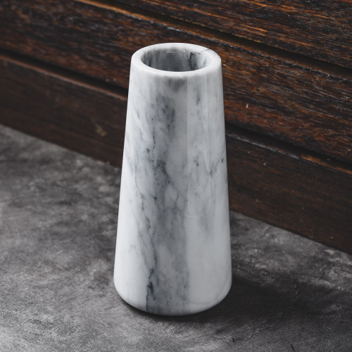 Creative Marble Décor Vase White 6.5cm x 20cm