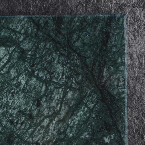 Square Marble Coaster Green 2