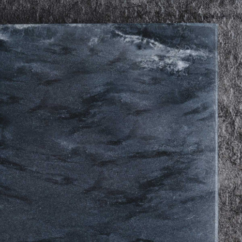 Square Marble Coaster Black 3