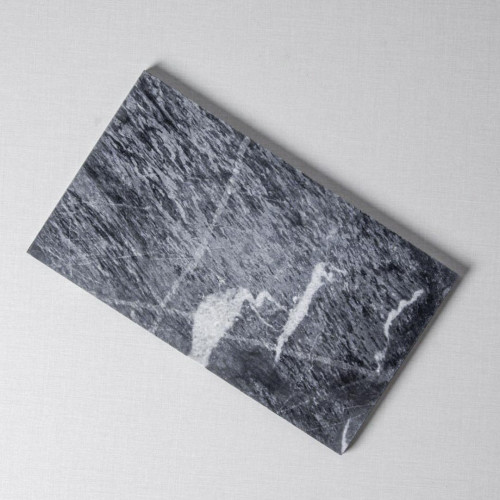 Rectangular Marble Accent Tray Black 27.7cm x 16cm