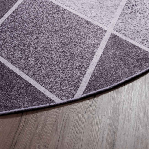 Geometric HY65 Floor Carpet Round 200cm 3