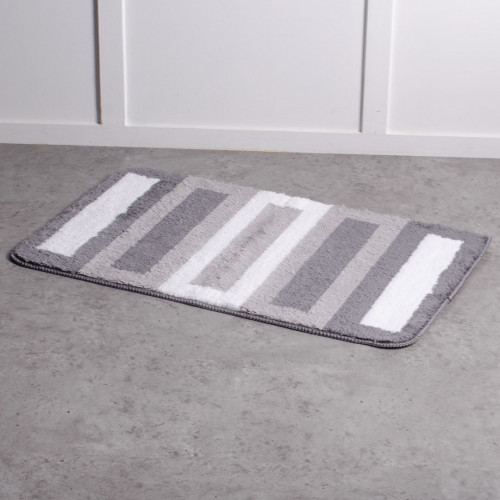 Classic Gray Bath Rug 2