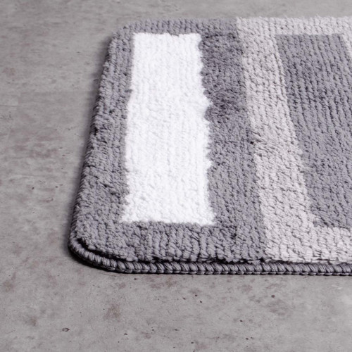 Classic Gray Bath Rug 4