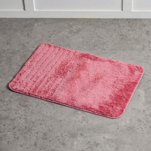 Simple Luxury Bath Rug Burgundy 3