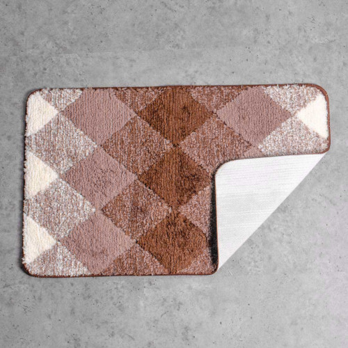 Diamond Bath Rug Maroon 6