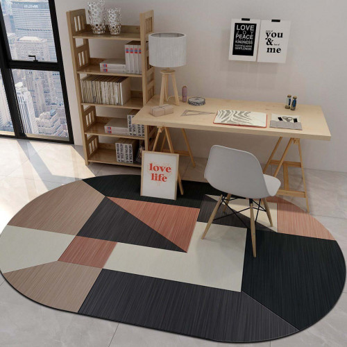Fragment 010 Floor Carpet Oval 160x230cm