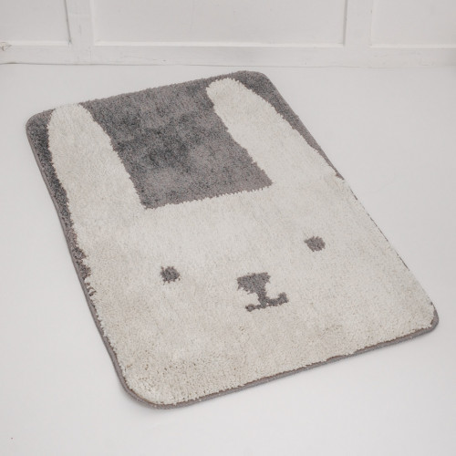 Cartoon Bunny Bath Rug
