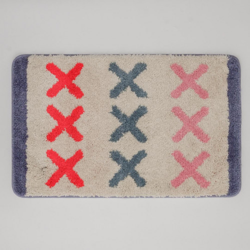 Cross Interlace Bath Rug 2