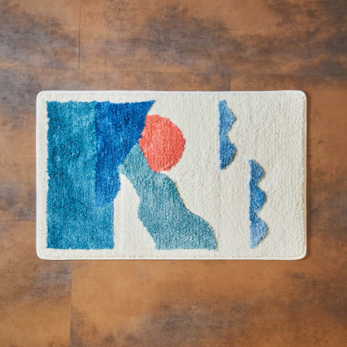 Blue Horizon Bath Rug