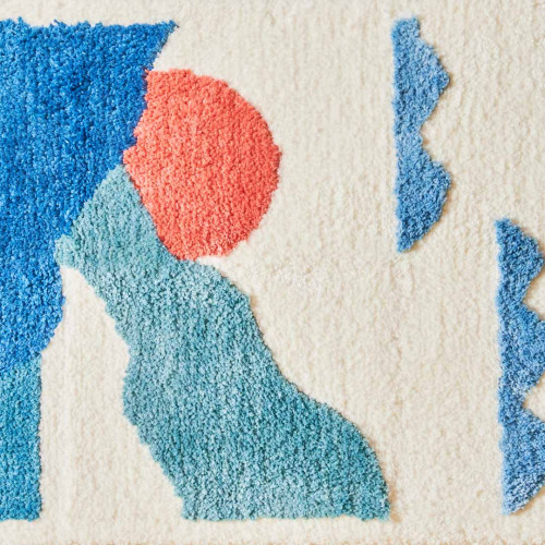 Blue Horizon Bath Rug 4