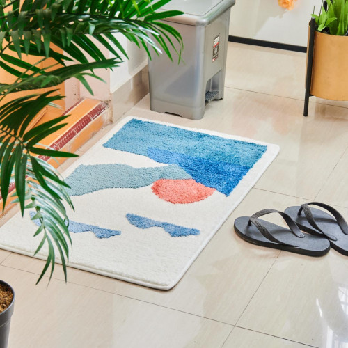 Blue Horizon Bath Rug 5