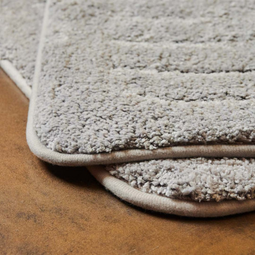 Utopia Light Gray Bath Rug 3