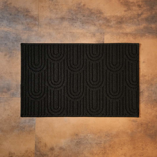 Nickel Black Doormat