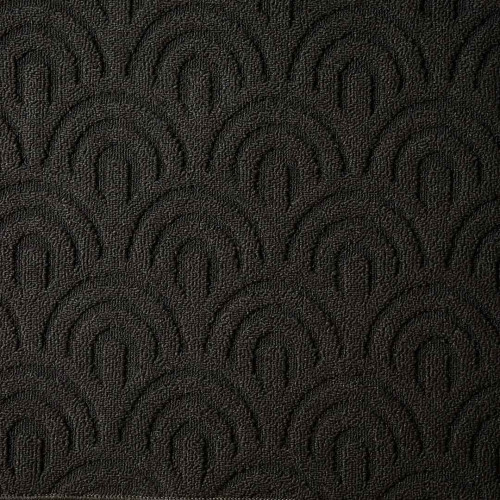 Black Half Circles Doormat 4
