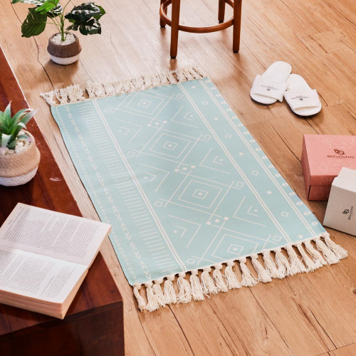 Scandy Patterned Floor Mat 60 x 90cm - Freya