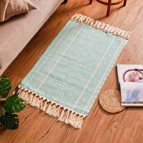 Scandy Patterned Floor Mat 60 x 90cm - Freya 2