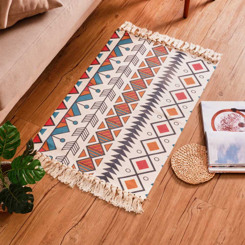 Scandy Patterned Floor Mat 60 x 90cm - Linnea