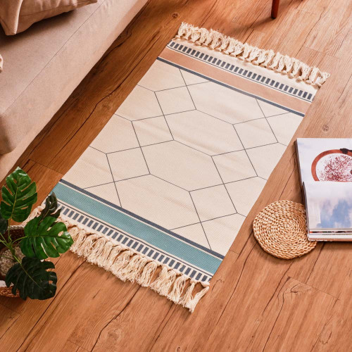 Scandy Patterned Floor Mat 60 x 90cm - Nyle