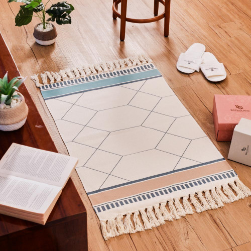 Scandy Patterned Floor Mat 60 x 90cm - Nyle 5