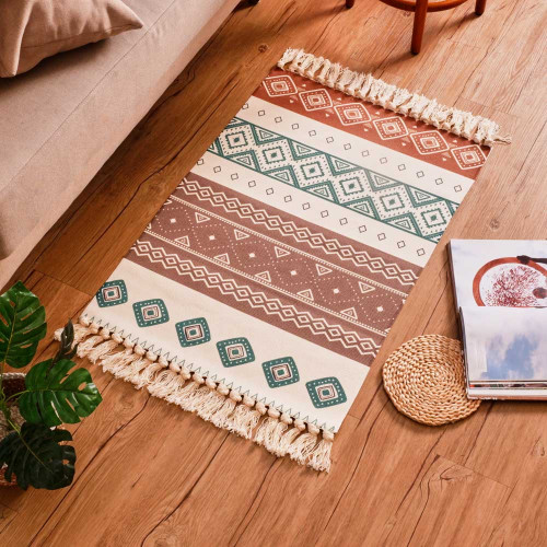 Scandy Patterned Floor Mat 60 x 90cm - Sabra