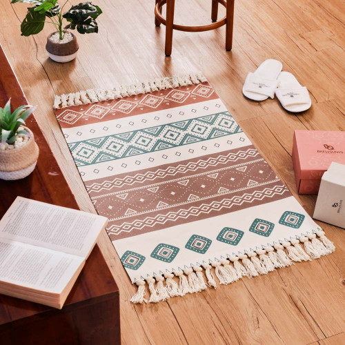 Scandy Patterned Floor Mat 60 x 90cm - Sabra 5