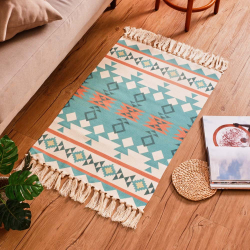 Scandy Patterned Floor Mat 60 x 90cm - Aaren