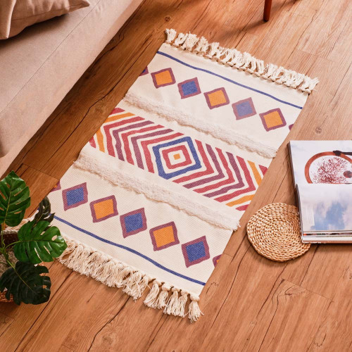 Scandy Patterned Floor Mat 60 x 90cm - Leif