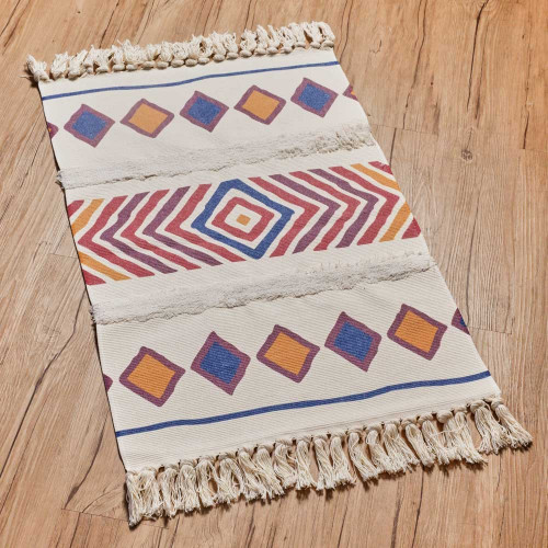 Scandy Patterned Floor Mat 60 x 90cm - Leif 2