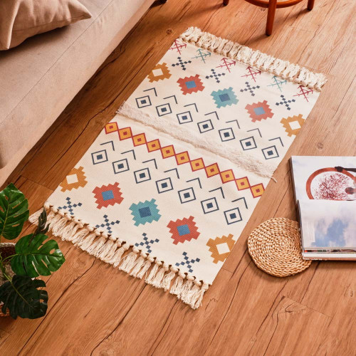 Scandy Patterned Floor Mat 60 x 90cm - Njal