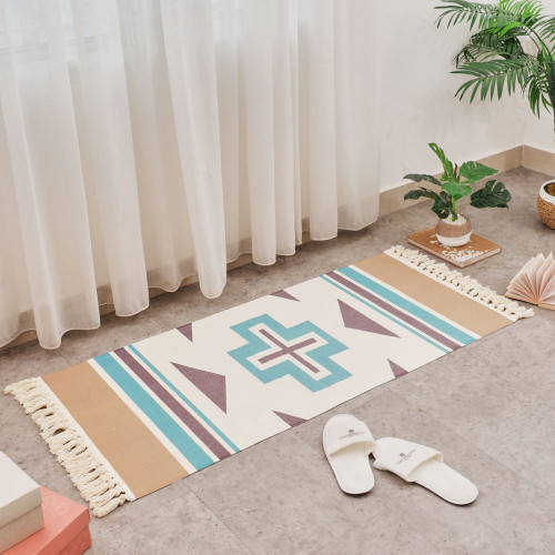 Bohemian Style Floor Mat 60 x 130cm - Calliope 2