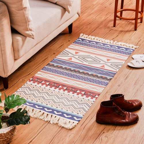 Bohemian Style Floor Mat 60 x 130cm - Delilah