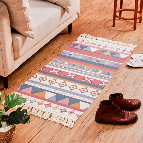 Bohemian Style Floor Mat 60 x 130cm - Monet